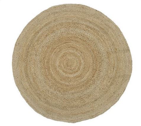 Jute Round Rug 8' - Greenroom Prop & Event Furniture Rental